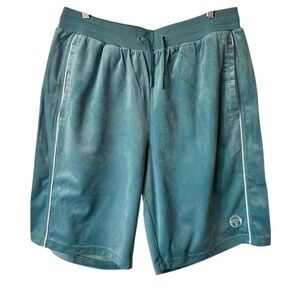 Sergio Tacchini Men's Athletic Shorts Velour Sovana Track Aquamarine‎ Tennis NWT